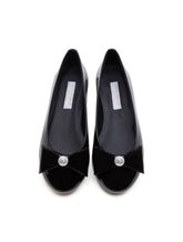 Patent leather ballerina shoes with bow -  | Dolce &amp; Gabbana