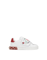 Floral-print Portofino Light sneakers -  | Dolce & Gabbana