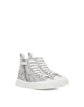 Sequined Portofino high-top sneakers -  | Dolce & Gabbana