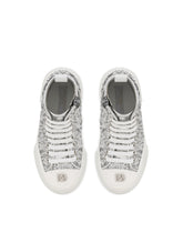 Sequined Portofino high-top sneakers -  | Dolce & Gabbana