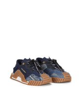 Denim patchwork NS1 sneakers -  | Dolce &amp; Gabbana