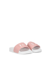 Leather DG Millennials sliders -  | Dolce & Gabbana