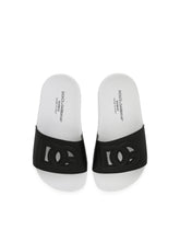 Leather sliders with DG Millennials logo -  | Dolce &amp; Gabbana