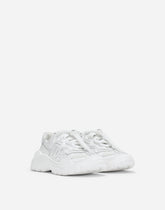 Nylon and leather Daymaster sneakers with DG logo -  | Dolce & Gabbana