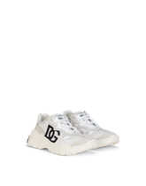 Nylon and leather Daymaster sneakers with DG logo -  | Dolce & Gabbana
