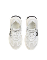 Nylon and leather Daymaster sneakers with DG logo -  | Dolce & Gabbana