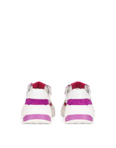 Nylon and leather Daymaster sneakers with DG logo -  | Dolce &amp; Gabbana