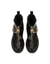Calfskin ankle boots with zipper -  | Dolce &amp; Gabbana