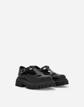 Two-hole patent leather ballet flats -  | Dolce &amp; Gabbana