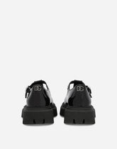 Two-hole patent leather ballet flats -  | Dolce &amp; Gabbana