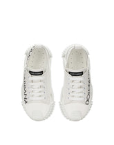 Calfskin NS1 sneakers with logo print -  | Dolce & Gabbana