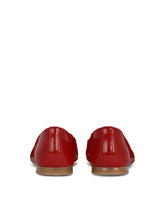 Patent leather ballet flats with metal DG logo -  | Dolce &amp; Gabbana