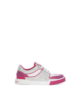 New Roma sneakers with fusible rhinestones -  | Dolce & Gabbana