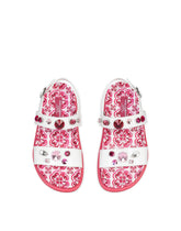 Patent leather sandals with embellishment -  | Dolce & Gabbana