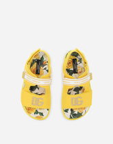 Spandex fabric sandals -  | Dolce &amp; Gabbana