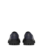 Calfskin loafers with patent leather tassels -  | Dolce & Gabbana