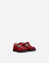 Patent leather ballet flats with strap -  | Dolce &amp; Gabbana