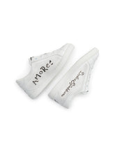 LEATHER SNEAKERS WITH PRINT -  | Dolce &amp; Gabbana