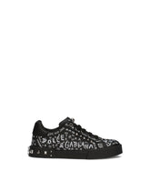 Graffiti-print Portofino Light sneakers -  | Dolce & Gabbana
