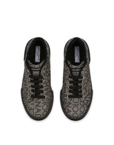 Portofino sneakers in coated jacquard logo -  | Dolce &amp; Gabbana