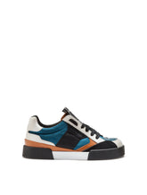 NYLON MIAMI SNEAKERS WITH RUBBERIZED LOGO LABEL -  | Dolce &amp; Gabbana