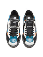 NYLON MIAMI SNEAKERS WITH RUBBERIZED LOGO LABEL -  | Dolce &amp; Gabbana