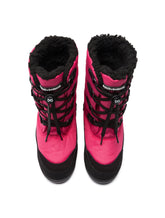 Nylon and split-grain leather snow boots with logo -  | Dolce & Gabbana