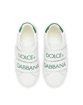 Dolce & Gabbana Trainers In Solid-Coloured Nappa Calf Leather -  | Dolce & Gabbana