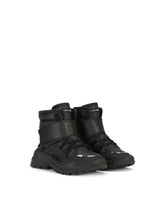 Nylon Daymaster high-top sneakers with DG logo -  | Dolce & Gabbana
