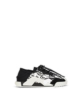 Logo-print canvas NS1 slip-on sneakers -  | Dolce & Gabbana