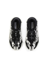 Logo-print canvas NS1 slip-on sneakers -  | Dolce & Gabbana