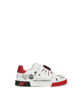 Calfskin Portofino Custom sneakers -  | Dolce &amp; Gabbana