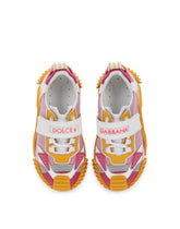 Mixed-material color-block NS1 sneakers -  | Dolce & Gabbana