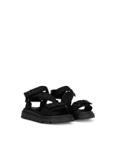 Technical fabric sandals with DG logo -  | Dolce & Gabbana