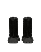 Brushed calfskin combat boots -  | Dolce & Gabbana