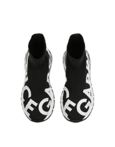 Sorrento 2.0 High-Top Sneaker in Stretch Knit -  | Dolce &amp; Gabbana