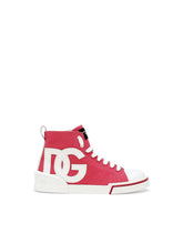 Canvas Portofino Space high-top sneakers -  | Dolce &amp; Gabbana