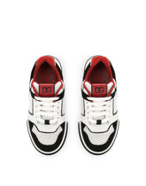 Mixed-material Portofino sneakers -  | Dolce & Gabbana