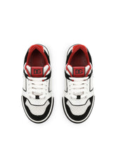 Mixed-material Portofino sneakers -  | Dolce & Gabbana