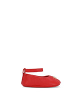 Nappa leather newborn ballet flats -  | Dolce &amp; Gabbana