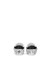 Graffiti-print nappa leather sneakers -  | Dolce & Gabbana