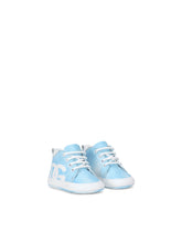 Nappa leather newborn sneakers with DG-logo print -  | Dolce &amp; Gabbana