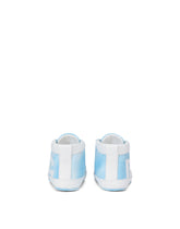Nappa leather newborn sneakers with DG-logo print -  | Dolce &amp; Gabbana