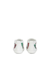 Nappa leather sneakers with Made in Italy print -  | Dolce & Gabbana