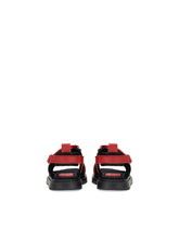 Calfskin sandals with DG logo -  | Dolce & Gabbana