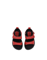 Calfskin sandals with DG logo -  | Dolce & Gabbana