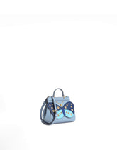 Sicily crossbody bag in napped calfskin leather with patch -  | Dolce &amp; Gabbana