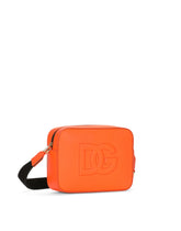 Crossbody bag with embossed DG logo -  | Dolce & Gabbana