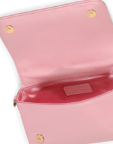 Calfskin and mixed-fabric crossbody bag -  | Dolce &amp; Gabbana