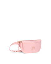 Solid-colour nylon belt bag with branded tag -  | Dolce & Gabbana